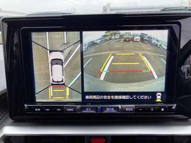 ロッキープレミアムＧ　ＨＥＶ１７インチアルミホイール　ＵＶＩＲカット遮音ガラス　フルＬＥＤヘッドランプ　キーフリーシステム　革巻きステアリングホイール　本革シフトノブ　アクティブマルチインフォメーションメーター（静岡県）の中古車