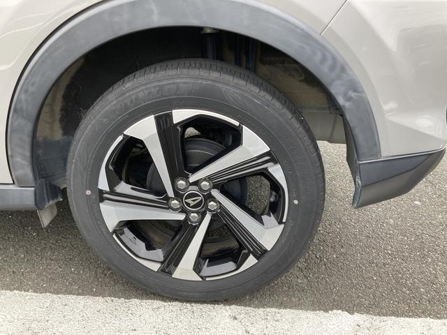 ロッキープレミアムＧ　ＨＥＶ１７インチアルミホイール　ＵＶＩＲカット遮音ガラス　フルＬＥＤヘッドランプ　キーフリーシステム　革巻きステアリングホイール　本革シフトノブ　アクティブマルチインフォメーションメーター（静岡県）の中古車