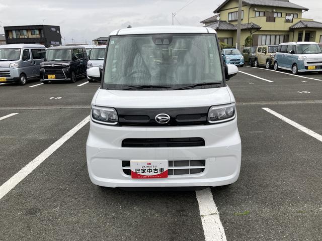 タントＸ１４インチフルホイールキャップ　フルＬＥＤヘッドランプ　オート格納式カラードドアミラー　左側パワースライドドア　ＴＦＴカラーマルチインフォメーションディスプレイ　フルファブリックシート（静岡県）の中古車