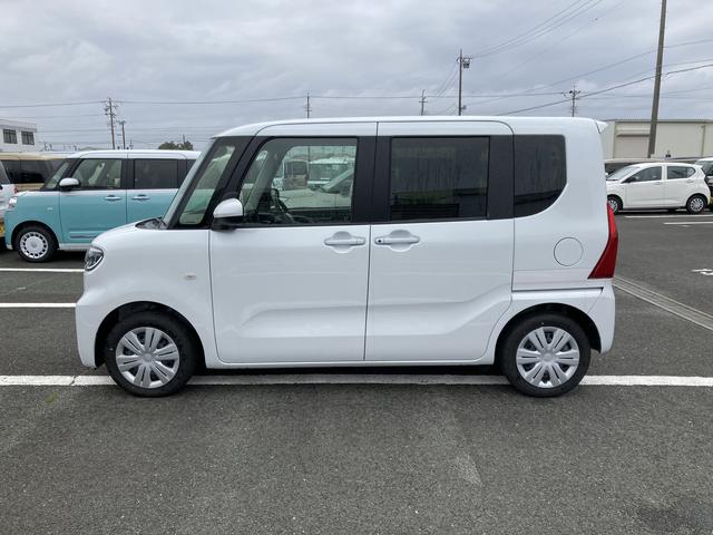 タントＸ１４インチフルホイールキャップ　フルＬＥＤヘッドランプ　オート格納式カラードドアミラー　左側パワースライドドア　ＴＦＴカラーマルチインフォメーションディスプレイ　フルファブリックシート（静岡県）の中古車