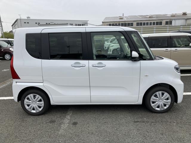 タントＸ１４インチフルホイールキャップ　フルＬＥＤヘッドランプ　オート格納式カラードドアミラー　左側パワースライドドア　ＴＦＴカラーマルチインフォメーションディスプレイ　フルファブリックシート（静岡県）の中古車