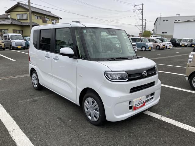 タントＸ１４インチフルホイールキャップ　フルＬＥＤヘッドランプ　オート格納式カラードドアミラー　左側パワースライドドア　ＴＦＴカラーマルチインフォメーションディスプレイ　フルファブリックシート（静岡県）の中古車