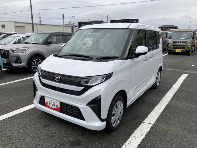 ムーヴＸキーフリーシステム　プッシュボタンスタート　ＬＥＤヘッドライト　１４インチフルホイールキャップ　マルチインフォメーションディスプレイ　左側パワースライドドア（静岡県）の中古車
