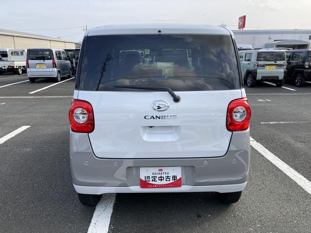 ムーヴキャンバスストライプスＧ１４インチフルホイールキャップ　ＬＥＤヘッドランプ　ＬＥＤフォグランプ　ホっとカップホルダー　両側パワースライドドア　キーフリーシステム　プッシュボタンスタート　ＵＶカットガラス（静岡県）の中古車