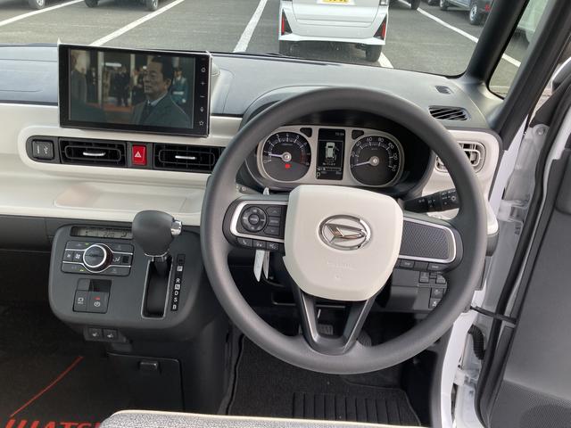 ムーヴキャンバスストライプスＧ１４インチフルホイールキャップ　ＬＥＤヘッドランプ　ＬＥＤフォグランプ　ホっとカップホルダー　両側パワースライドドア　キーフリーシステム　プッシュボタンスタート　ＵＶカットガラス（静岡県）の中古車