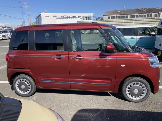 ムーヴキャンバスセオリーＧ１４インチフルホイールキャップ　ＬＥＤヘッドランプ　ＬＥＤフォグランプ　ホっとカップホルダー　両側パワースライドドア　キーフリーシステム　プッシュボタンスタート　ＵＶカットガラス（静岡県）の中古車