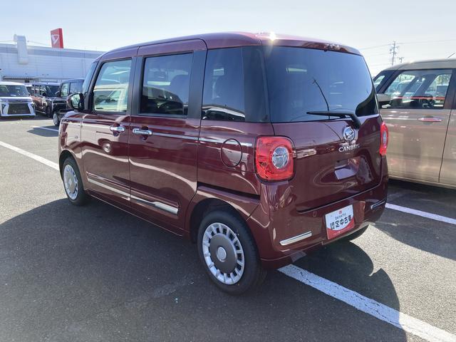 ムーヴキャンバスセオリーＧ１４インチフルホイールキャップ　ＬＥＤヘッドランプ　ＬＥＤフォグランプ　ホっとカップホルダー　両側パワースライドドア　キーフリーシステム　プッシュボタンスタート　ＵＶカットガラス（静岡県）の中古車