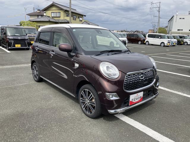 キャストスタイルＧ　ＳＡII１５インチアルミホイール　ＬＥＤヘッドランプ　ＬＥＤフォグランプ　革巻ステアリング　オートエアコン　キーフリーシステム　チルトステアリング　運転席シートリフター（静岡県）の中古車