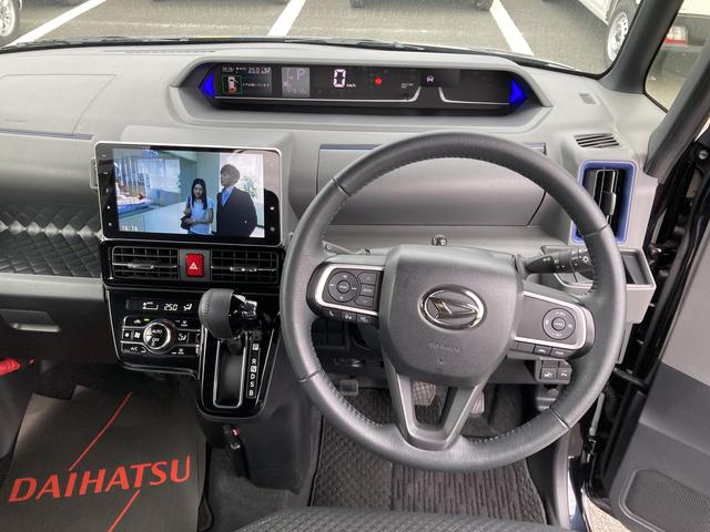 タントカスタムＲＳ１５インチアルミホイール　キーフリーシステム　プッシュボタンスタート　オートエアコン（プッシュ式）　フルＬＥＤヘッドランプ　オート格納式カラードドアミラー　本革巻ステアリングホイール（静岡県）の中古車