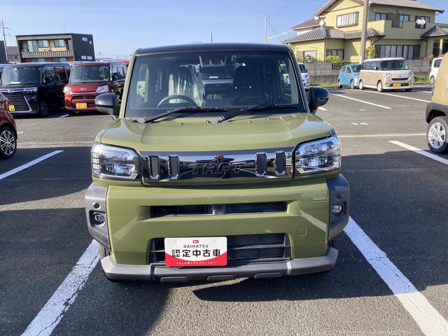 タフトＧ１５インチアルミホイール　オートレベリング機能付フルＬＥＤヘッドランプ　ＬＥＤフォグランプ　本革巻ステアリングホイール　本革巻インパネセンターシフト　ＴＦＴカラーマルチインフォメーションディスプレイ（静岡県）の中古車