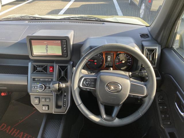 タフトＧ１５インチアルミホイール　オートレベリング機能付フルＬＥＤヘッドランプ　ＬＥＤフォグランプ　本革巻ステアリングホイール　本革巻インパネセンターシフト　ＴＦＴカラーマルチインフォメーションディスプレイ（静岡県）の中古車