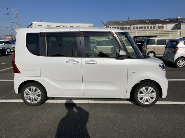 タントＸ１４インチフルホイールキャップ　フルＬＥＤヘッドランプ　オート格納式カラードドアミラー　左側パワースライドドア　ＴＦＴカラーマルチインフォメーションディスプレイ　フルファブリックシート（静岡県）の中古車