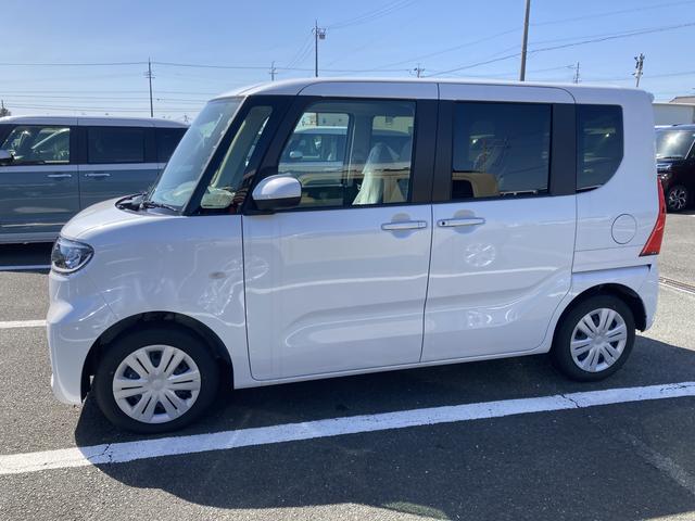 タントX14インチフルホイールキャップ フルLEDヘッドランプ 電動パーキングブレーキ 左側パワースライドドア TFTカラーマルチインフォメーションディスプレイ フルファブリックシート(静岡県)の中古車