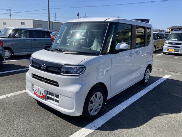 タントX14インチフルホイールキャップ フルLEDヘッドランプ 電動パーキングブレーキ 左側パワースライドドア TFTカラーマルチインフォメーションディスプレイ フルファブリックシート(静岡県)の中古車