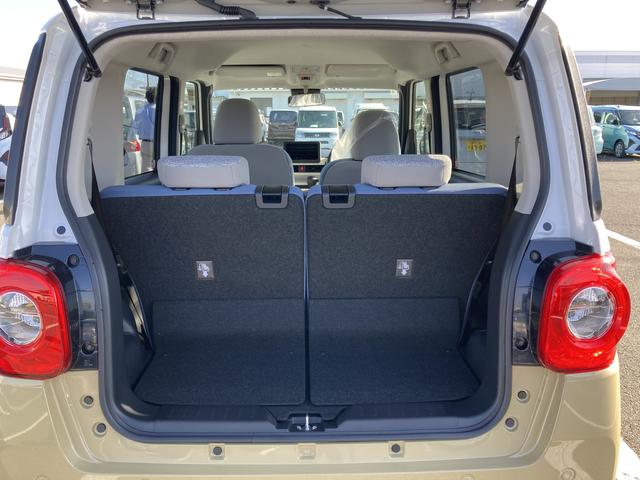 ムーヴキャンバスストライプスＸ１４インチフルホイールキャップ　キーフリーシステム　プッシュボタンスタート　ＵＶカットガラス　両側パワースライドドア　ハロゲンヘッドライト　ラゲージアンダーボックス（静岡県）の中古車