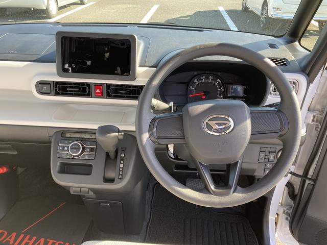 ムーヴキャンバスストライプスＸ１４インチフルホイールキャップ　キーフリーシステム　プッシュボタンスタート　ＵＶカットガラス　両側パワースライドドア　ハロゲンヘッドライト　ラゲージアンダーボックス（静岡県）の中古車