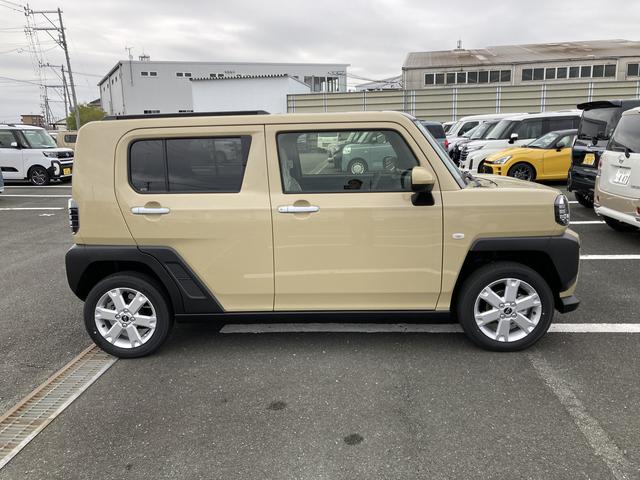 タフトＧ１５インチアルミホイール　オートレベリング機能付フルＬＥＤヘッドランプ　ＬＥＤフォグランプ　本革巻ステアリングホイール　本革巻インパネセンターシフト　ＴＦＴカラーマルチインフォメーションディスプレイ（静岡県）の中古車