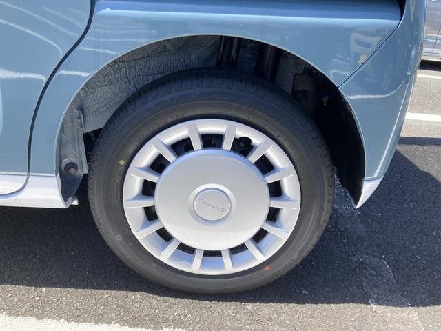 ムーヴキャンバスストライプスＸ１４インチフルホイールキャップ　キーフリーシステム　プッシュボタンスタート　ＵＶカットガラス　両側パワースライドドア　ハロゲンヘッドライト　ラゲージアンダーボックス（静岡県）の中古車