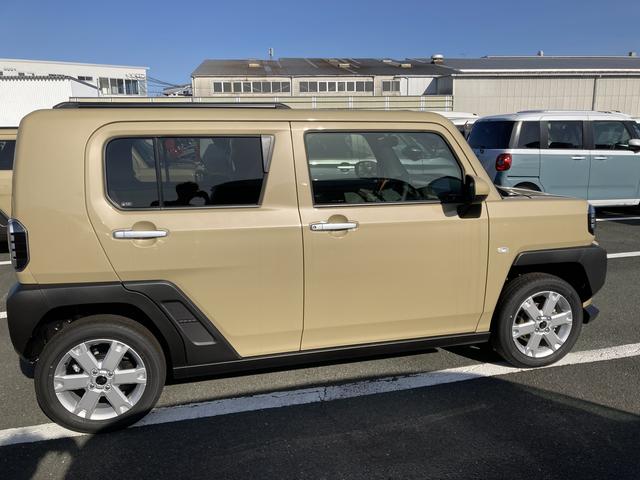 タフトＧ１５インチアルミホイール　オートレベリング機能付フルＬＥＤヘッドランプ　ＬＥＤフォグランプ　本革巻ステアリングホイール　本革巻インパネセンターシフト　ＴＦＴカラーマルチインフォメーションディスプレイ（静岡県）の中古車