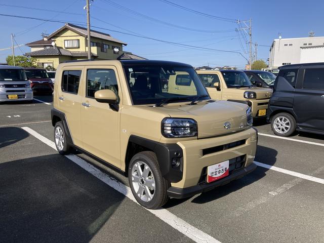 タフトＧ１５インチアルミホイール　オートレベリング機能付フルＬＥＤヘッドランプ　ＬＥＤフォグランプ　本革巻ステアリングホイール　本革巻インパネセンターシフト　ＴＦＴカラーマルチインフォメーションディスプレイ（静岡県）の中古車