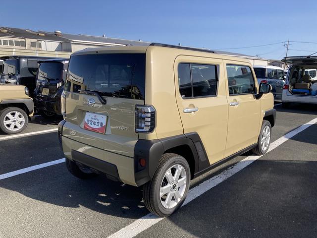 タフトＧ１５インチアルミホイール　オートレベリング機能付フルＬＥＤヘッドランプ　ＬＥＤフォグランプ　本革巻ステアリングホイール　本革巻インパネセンターシフト　ＴＦＴカラーマルチインフォメーションディスプレイ（静岡県）の中古車