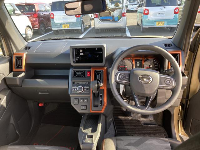 タフトＧ１５インチアルミホイール　オートレベリング機能付フルＬＥＤヘッドランプ　ＬＥＤフォグランプ　本革巻ステアリングホイール　本革巻インパネセンターシフト　ＴＦＴカラーマルチインフォメーションディスプレイ（静岡県）の中古車