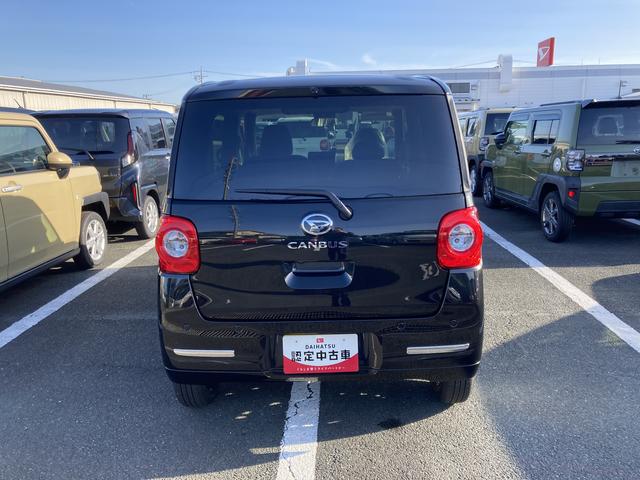 ムーヴキャンバスセオリーＧターボ１４インチフルホイールキャップ　ＬＥＤヘッドランプ　ＬＥＤフォグランプ　ホっとカップホルダー　両側パワースライドドア　キーフリーシステム　プッシュボタンスタート　ＵＶカットガラス（静岡県）の中古車