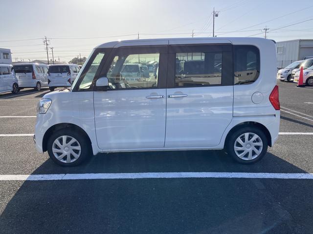 タントＸターボキーフリーシステム　パワースライドドア（左側）　オートエアコン（プッシュ式）　オートライト　ハロゲンヘッドランプ　マルチインフォメーションディスプレイ（静岡県）の中古車