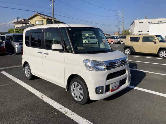 タントＸターボキーフリーシステム　パワースライドドア（左側）　オートエアコン（プッシュ式）　オートライト　ハロゲンヘッドランプ　マルチインフォメーションディスプレイ（静岡県）の中古車