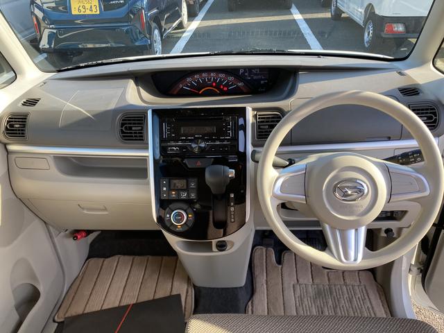 タントＸターボキーフリーシステム　パワースライドドア（左側）　オートエアコン（プッシュ式）　オートライト　ハロゲンヘッドランプ　マルチインフォメーションディスプレイ（静岡県）の中古車