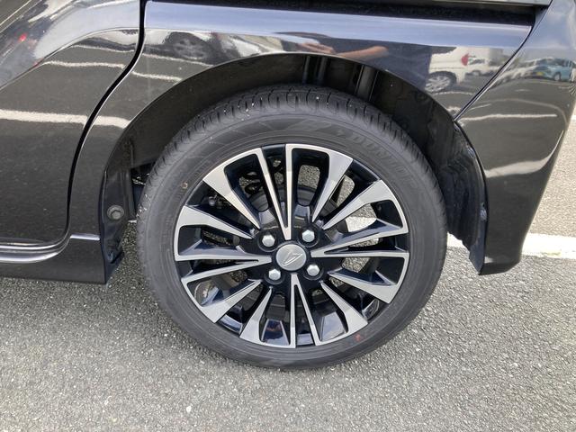 タントカスタムＲＳ１５インチアルミホイール　キーフリーシステム　プッシュボタンスタート　オートエアコン（プッシュ式）　フルＬＥＤヘッドランプ　オート格納式カラードドアミラー　本革巻ステアリングホイール（静岡県）の中古車