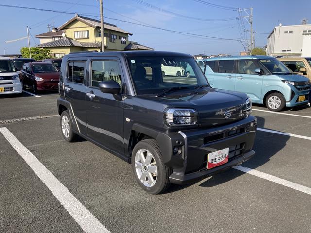 タフトＧ１５インチアルミホイール　オートレベリング機能付フルＬＥＤヘッドランプ　ＬＥＤフォグランプ　本革巻ステアリングホイール　本革巻インパネセンターシフト　ＴＦＴカラーマルチインフォメーションディスプレイ（静岡県）の中古車