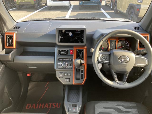 タフトＧ１５インチアルミホイール　オートレベリング機能付フルＬＥＤヘッドランプ　ＬＥＤフォグランプ　本革巻ステアリングホイール　本革巻インパネセンターシフト　ＴＦＴカラーマルチインフォメーションディスプレイ（静岡県）の中古車