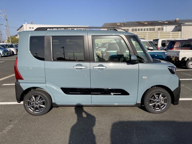 タントファンクロス１４インチアルミホイール　フルＬＥＤヘッドランプ　オート格納式カラードドアミラー　両側パワースライドドア　キーフリーシステム　プッシュボタンスタート（静岡県）の中古車