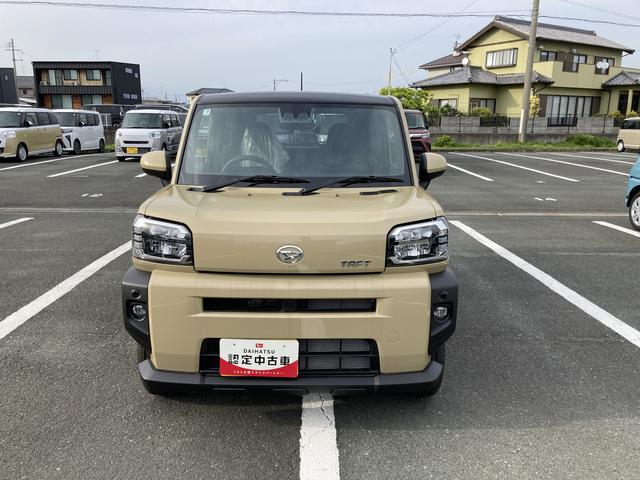 タフトＧ１５インチアルミホイール　オートレベリング機能付フルＬＥＤヘッドランプ　ＬＥＤフォグランプ　本革巻ステアリングホイール　本革巻インパネセンターシフト　ＴＦＴカラーマルチインフォメーションディスプレイ（静岡県）の中古車