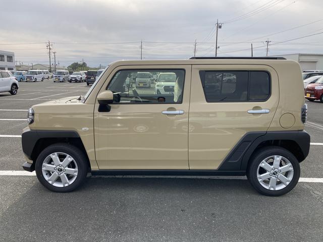 タフトＧ１５インチアルミホイール　オートレベリング機能付フルＬＥＤヘッドランプ　ＬＥＤフォグランプ　本革巻ステアリングホイール　本革巻インパネセンターシフト　ＴＦＴカラーマルチインフォメーションディスプレイ（静岡県）の中古車