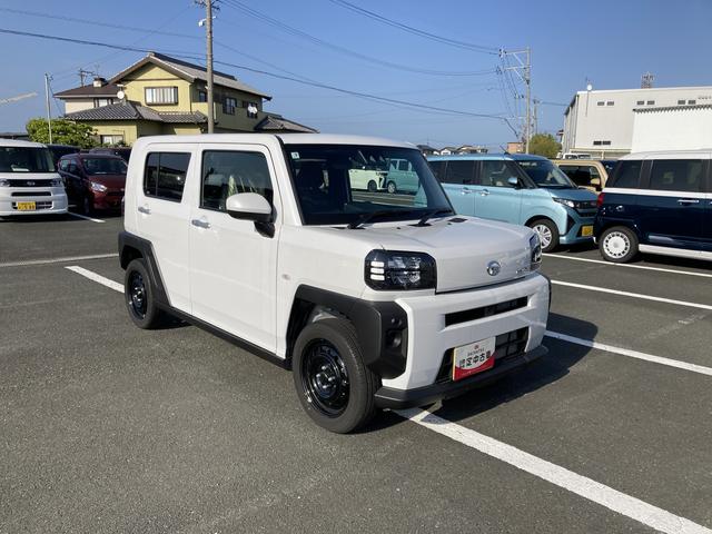 タフトＸ１５インチスチールホイール（ブラック塗装）　マニュアルレベリング機能付フルＬＥＤヘッドランプ　マルチインフォメーションディスプレイ（静岡県）の中古車