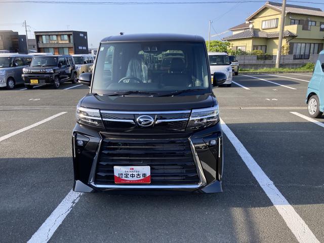 タントカスタムＲＳリミテッド１５インチアルミホイール　キーフリーシステム　プッシュボタンスタート　オートエアコン（プッシュ式）　フルＬＥＤヘッドランプ　オート格納式カラードドアミラー　本革巻ステアリングホイール（静岡県）の中古車