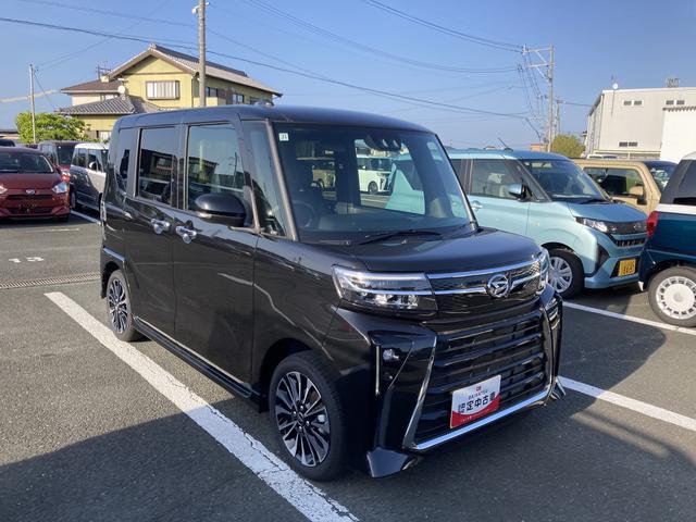 タントカスタムＲＳリミテッド１５インチアルミホイール　キーフリーシステム　プッシュボタンスタート　オートエアコン（プッシュ式）　フルＬＥＤヘッドランプ　オート格納式カラードドアミラー　本革巻ステアリングホイール（静岡県）の中古車