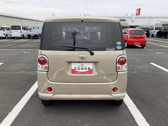 ムーヴキャンバスＧホワイトアクセントリミテッド　ＳＡIII１４インチフルホイールキャップ　ＬＥＤヘッドランプ　キーフリーシステム　両側パワースライドドア　オートエアコン（プッシュ式）　オートライト　置きラクボックス（静岡県）の中古車