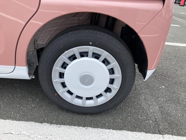 ムーヴキャンバスストライプスGターボ14インチフルホイールキャップ LEDヘッドランプ LEDフォグランプ ホっとカップホルダー 両側パワースライドドア キーフリーシステム プッシュボタンスタート UVカットガラス(静岡県)の中古車