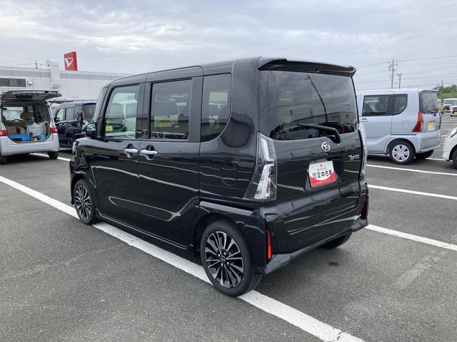 タントカスタムＲＳ１５インチアルミホイール　キーフリーシステム　プッシュボタンスタート　オートエアコン（プッシュ式）　フルＬＥＤヘッドランプ　オート格納式カラードドアミラー　本革巻ステアリングホイール（静岡県）の中古車