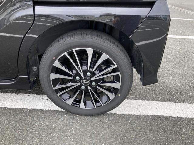 タントカスタムＲＳ１５インチアルミホイール　キーフリーシステム　プッシュボタンスタート　オートエアコン（プッシュ式）　フルＬＥＤヘッドランプ　オート格納式カラードドアミラー　本革巻ステアリングホイール（静岡県）の中古車