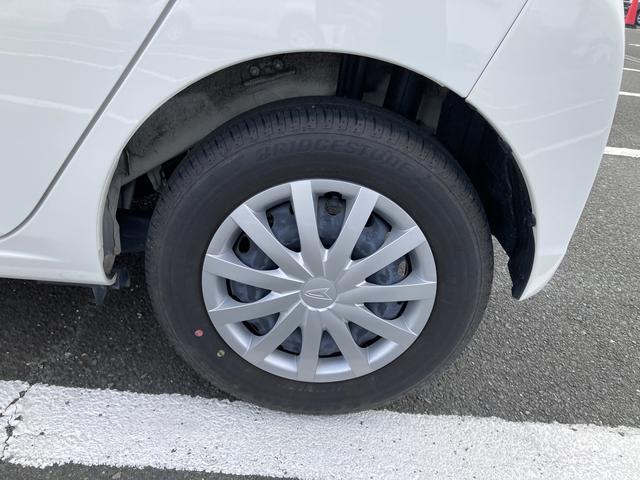 ミライースＬ　ＳＡIII１３インチフルホイールキャップ　マルチリフレクターハロゲンヘッドランプ　可倒式ドアミラー　自発光式デジタルメーターアンバーイルミネーションメーター　マニュアルエアコン（ダイヤル式）　キーレスエントリー（静岡県）の中古車