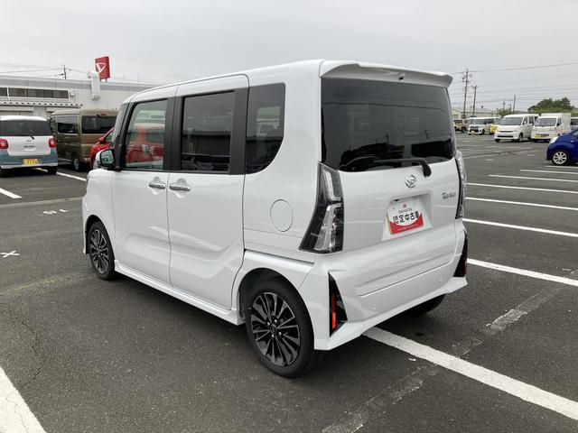 タントカスタムＲＳ１５インチアルミホイール　キーフリーシステム　プッシュボタンスタート　オートエアコン（プッシュ式）　フルＬＥＤヘッドランプ　オート格納式カラードドアミラー　本革巻ステアリングホイール（静岡県）の中古車