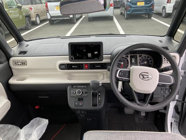 ムーヴキャンバスストライプスＧ１４インチフルホイールキャップ　ＬＥＤヘッドランプ　ＬＥＤフォグランプ　ホっとカップホルダー　両側パワースライドドア　キーフリーシステム　プッシュボタンスタート　ＵＶカットガラス（静岡県）の中古車