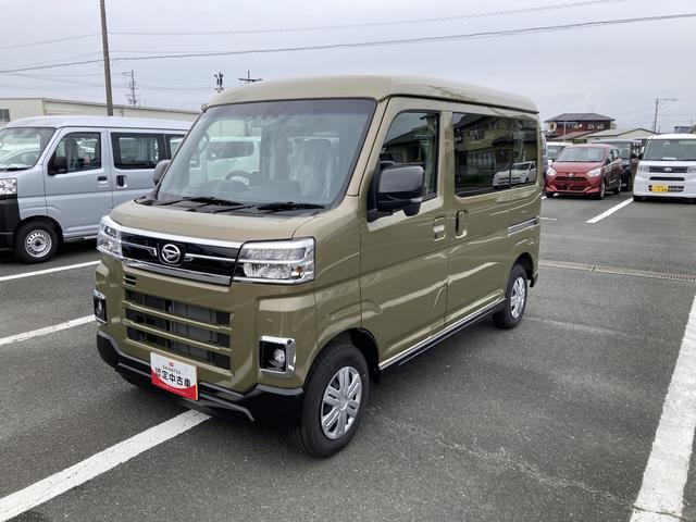 アトレーRS ディスプレイオーディオ付12インチフルホイールキャップ オートエアコン キーフリーシステム スペアタイヤ LEDヘッドランプ パワースライドドア(両側)(静岡県)の中古車