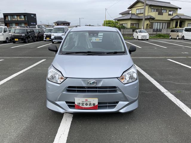 ミライースＬ　ＳＡIII１３インチフルホイールキャップ　マルチリフレクターハロゲンヘッドランプ　可倒式ドアミラー　自発光式デジタルメーターアンバーイルミネーションメーター　マニュアルエアコン（ダイヤル式）　キーレスエントリー（静岡県）の中古車