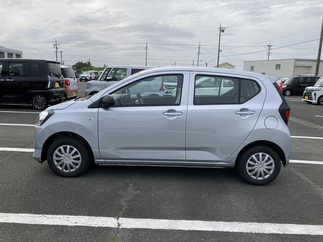 ミライースＬ　ＳＡIII１３インチフルホイールキャップ　マルチリフレクターハロゲンヘッドランプ　可倒式ドアミラー　自発光式デジタルメーターアンバーイルミネーションメーター　マニュアルエアコン（ダイヤル式）　キーレスエントリー（静岡県）の中古車