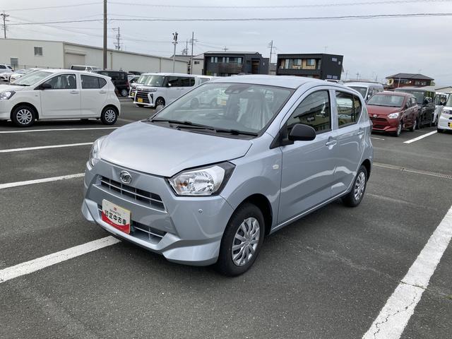 ミライースＬ　ＳＡIII１３インチフルホイールキャップ　マルチリフレクターハロゲンヘッドランプ　可倒式ドアミラー　自発光式デジタルメーターアンバーイルミネーションメーター　マニュアルエアコン（ダイヤル式）　キーレスエントリー（静岡県）の中古車